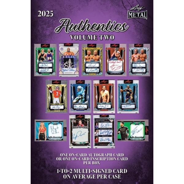 LEAF 2025 LEAF METAL AUTHENTICS VOLUME 2 MULTI-SPO...