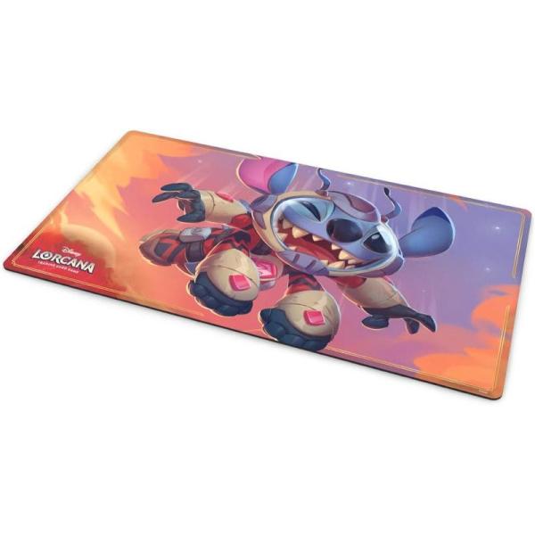 ディズニー・ロルカナ・TCG 日本語版 公式プレイマット 「スティッチ 小型ロケット」[1個]