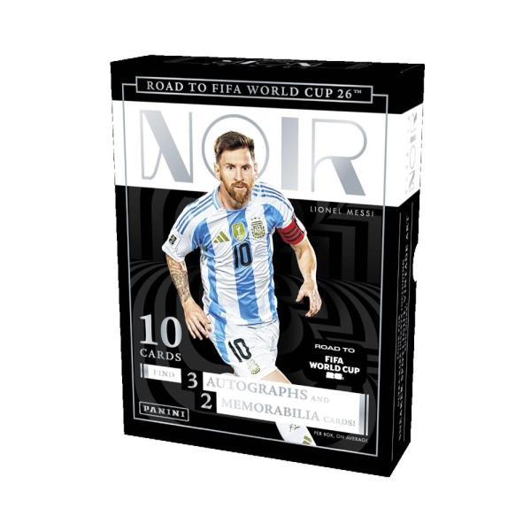 SOCCER 2025-26 PANINI NOIR ROAD TO WORLD CUP HOBBY...