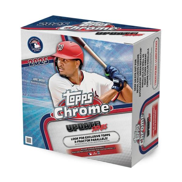 MLB 2025 TOPPS CHROME UPDATES MEGA BOX[1ボックス]