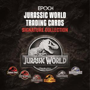 EPOCH JURASSIC WORLD TRADING CARDS SIGNATURE COLLECTION[1カートン]
