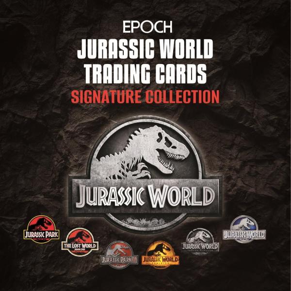 ◆予約◆EPOCH JURASSIC WORLD TRADING CARDS SIGNATURE C...