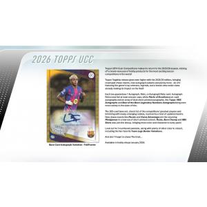 SOCCER 2025-26 TOPPS UEFA CLUB COMPETITIONS HOBBY[...
