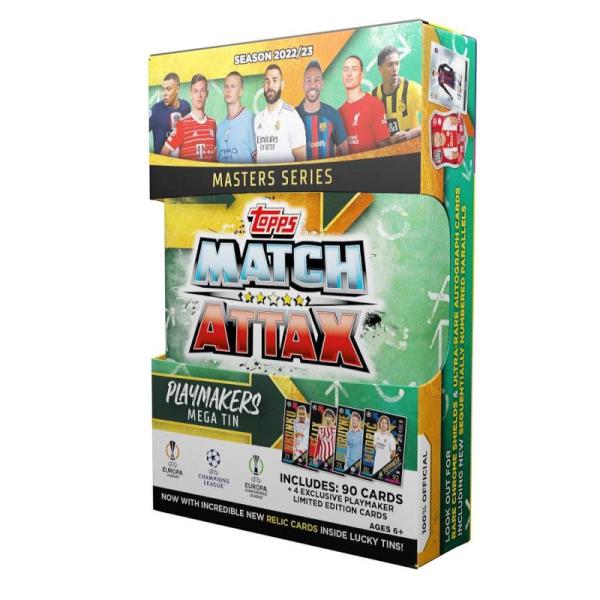 SOCCER 2022-23 TOPPS UEFA LEAGUE MATCH ATTAX (GREE...