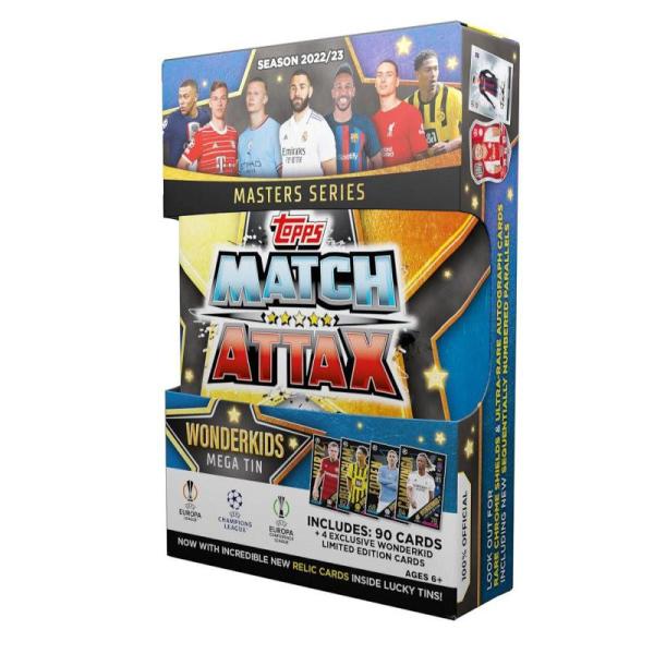 SOCCER 2022-23 TOPPS UEFA LEAGUE MATCH ATTAX (BLUE...