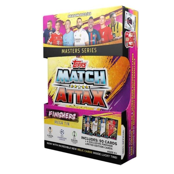 SOCCER 2022-23 TOPPS UEFA LEAGUE MATCH ATTAX (PURP...