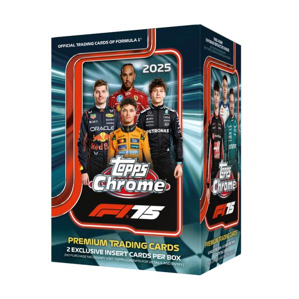 FORMULA 1 2025 TOPPS CHROME VALUE BOX[1ボックス]