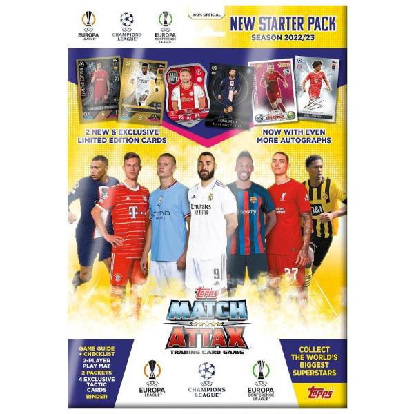 SOCCER 2022-23 TOPPS UEFA LEAGUE MATCH ATTAX (STAR...