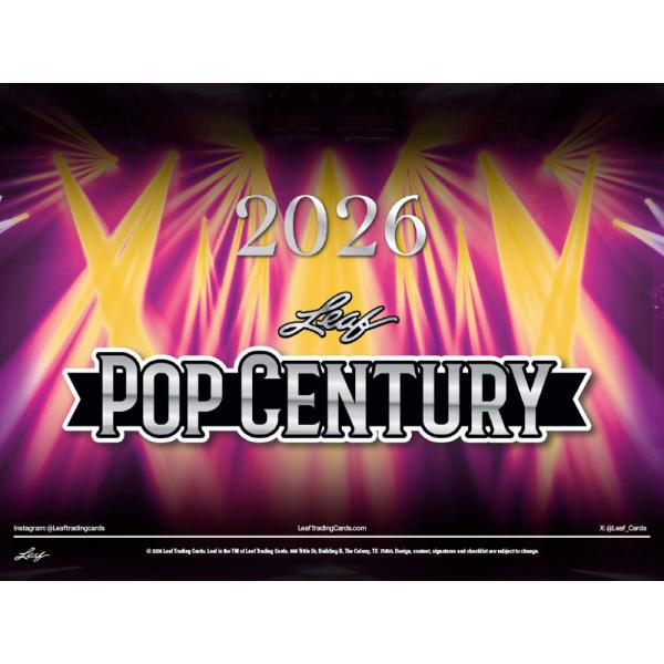 2026 LEAF POP CENTURY HOBBY[1ボックス]