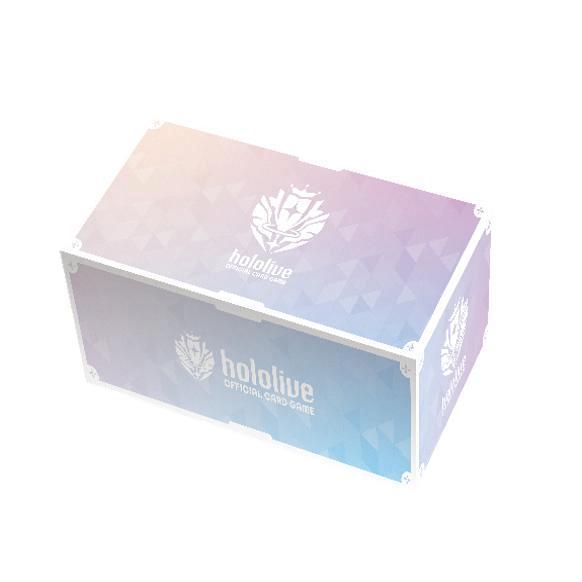 ◆予約◆hololive OFFICAL CARD GAME ストレージボックス ブランドロゴ(Wh...