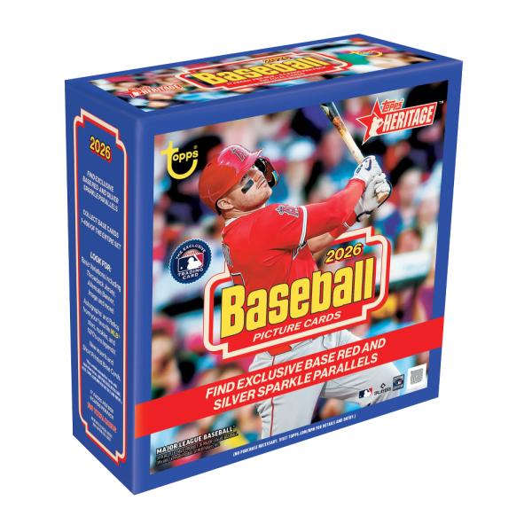 MLB 2026 TOPPS HERITAGE MEGA BOX[1ボックス]