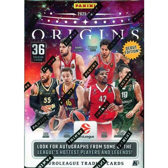 2025-26 PANINI ORIGINS EUROLEAGUE BASKETBALL H2 | ...