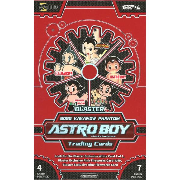 2026 KAKAWOW PHANTOM ASTRO BOY TRADING CARDS BLAST...