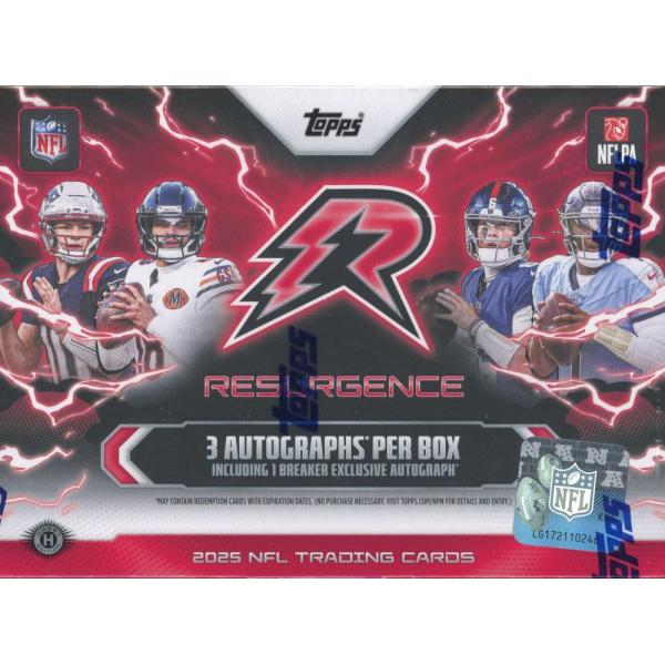 NFL 2025 TOPPS RESURGENCE BREAKER DELIGHT【購入制限1ボック...