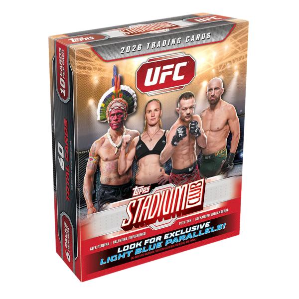 UFC 2026 TOPPS STADIUM CLUB MEGA BOX[1ボックス]