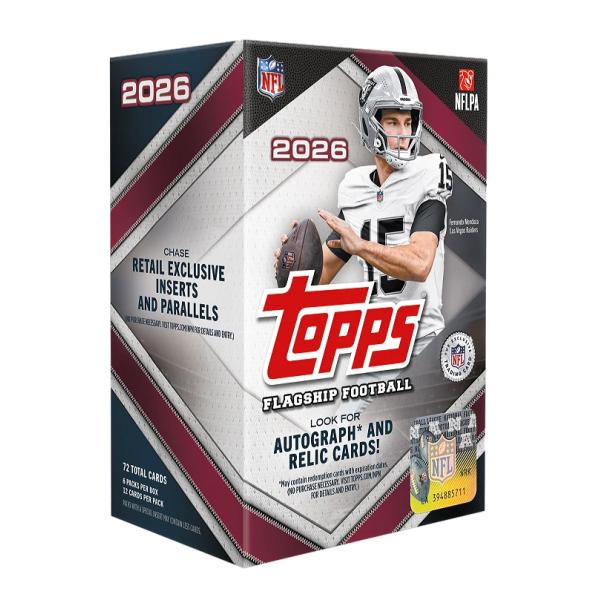 NFL 2026 TOPPS FLAGSHIP VALUE BOX | 2026 トップス フラッグ...
