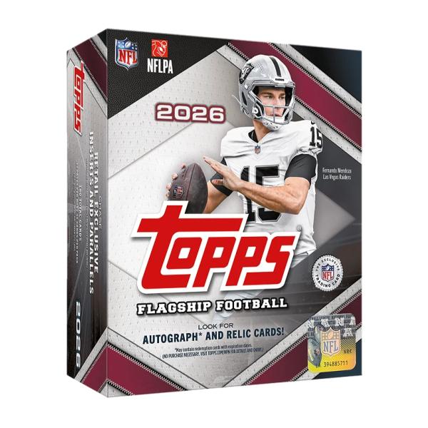 NFL 2026 TOPPS FLAGSHIP MEGA BOX | 2026 トップス フラッグシ...