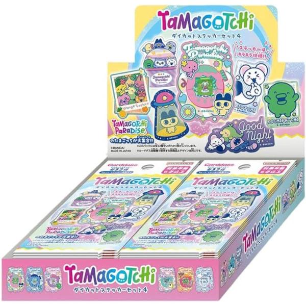 たまごっち ダイカットステッカーセット4 (パック)[1ボックス]