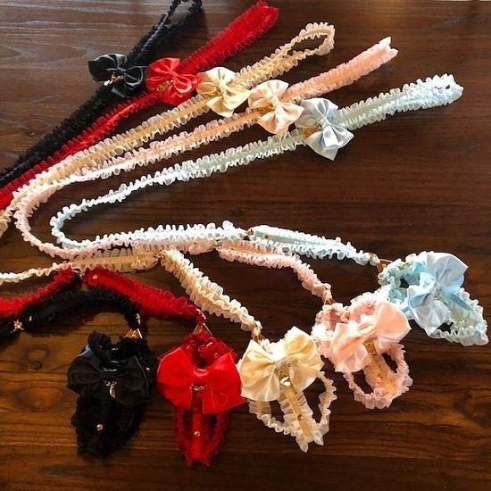 ハーネス 犬 おしゃれ かわいい 小型犬 中型犬 NEWフリルリボン ハーネス一体型 日本製 ミント...