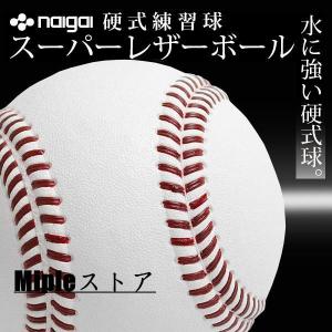 【硬式練習球】ナイガイ スーパーレザーボール 高...の商品画像