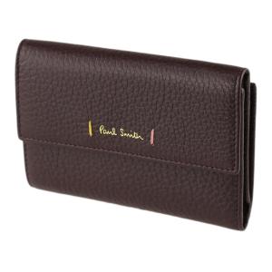 ポールスミス 財布 PAUL SMITH 4394/S50088 レッドブラウン系 財布 小物 レディース メンズ兼用