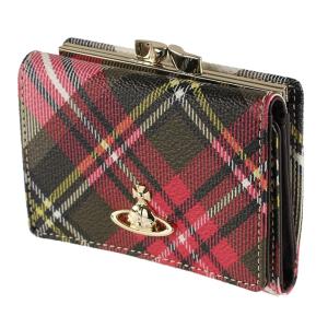 ヴィヴィアン ウエストウッド VIVIENNE WESTWOOD 折りたたみ財布 レディース 51010018-10256 レッド×マルチ系 財布 小物