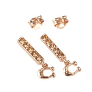 コーチ ピアス イヤリング COACH 91446 rgd ローズゴールド系 アクセサリー レディース