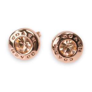 コーチ イヤリング ピアス COACH f54516 ローズゴールド系