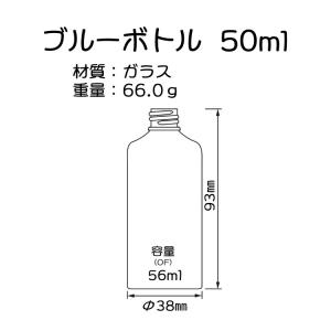 ブルー遮光瓶 50mlの詳細画像1