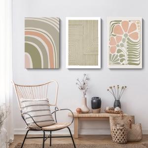 アートパネル 動物 18×13.5cm 武内祐人 虹 雲 月 壁掛けアート アート