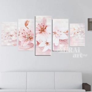 絵画 アートパネル インテリア キャンバス ポスター アート おしゃれ 抽象画 北欧 壁掛け 花 風水 開運 5枚セット