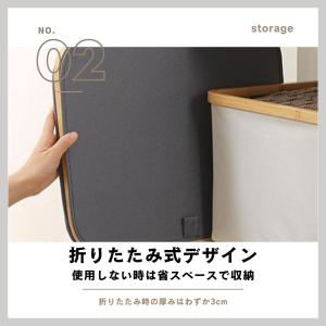洗濯カゴ 洗濯かご 折りたたみ 60L ランド...の詳細画像2