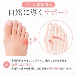 内反小趾 ないはんしょうし サポーター 小指 ...の詳細画像2