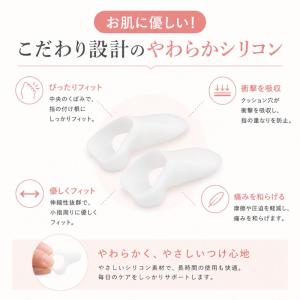 内反小趾 ないはんしょうし サポーター 小指 ...の詳細画像4