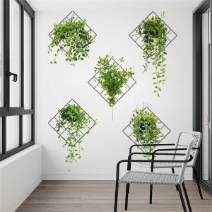 ウォールステッカー インテリア 木 葉 緑 花...の詳細画像1