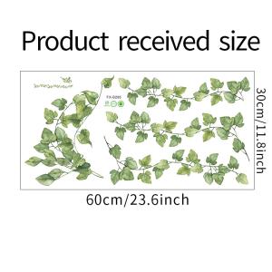 ウォールステッカー インテリア 木 葉 緑 花...の詳細画像4