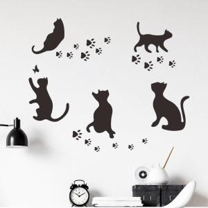 ウォールステッカー 猫 インテリア ネコ ねこ...の詳細画像1