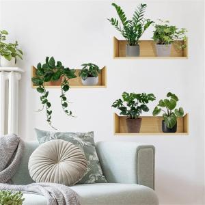 ウォールステッカー 葉 植物 北欧 おしゃれ ...の詳細画像1