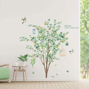ウォールステッカー 北欧 木 葉 観葉植物 お...の詳細画像4