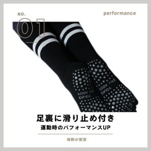 ヨガソックス 5本指 滑り止め つま先あり ピ...の詳細画像5