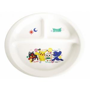 ポケットモンスターサン＆ムーン　ランチ皿　プレート　電子レンジOK　食器洗い乾燥機OK　金正陶器