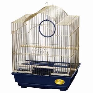 HOEI 鳥かご R440LL−P 半月スタンド セット （37．6×37