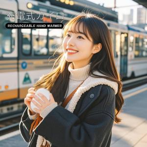 THREEUP 電気カイロ コードレス カイロ スマホ充電 モバイル