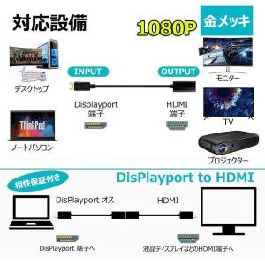 DisplayPort HDMI変換アダプター...の詳細画像3