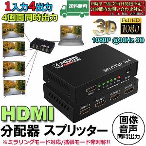 HDMI分配器 1入力8出力 電源スイッチ付き HDMIスプリッター 4K 2K