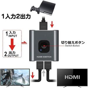 HDMI切替器 HDMI分配器 双向セレクター...の詳細画像3