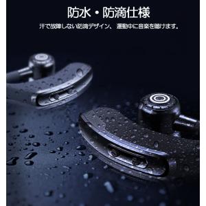 ワイヤレスイヤホン ヘッドセット 耳掛け 耳か...の詳細画像4