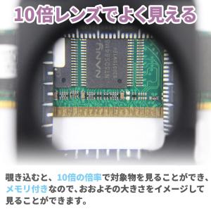 ルーペ リネンテスター LED 拡大鏡 虫眼鏡...の詳細画像5