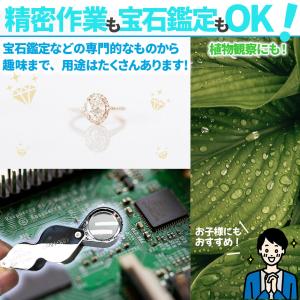ルーペ 2レンズ 高倍率 拡大鏡 ルーペ 倍率...の詳細画像3