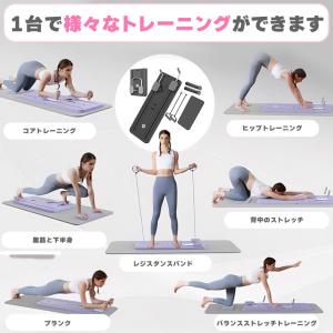 腹筋マシン 2台セット 腹筋ローラー 膝マット...の詳細画像3